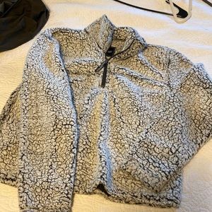 Sherpa quarter zip jacket